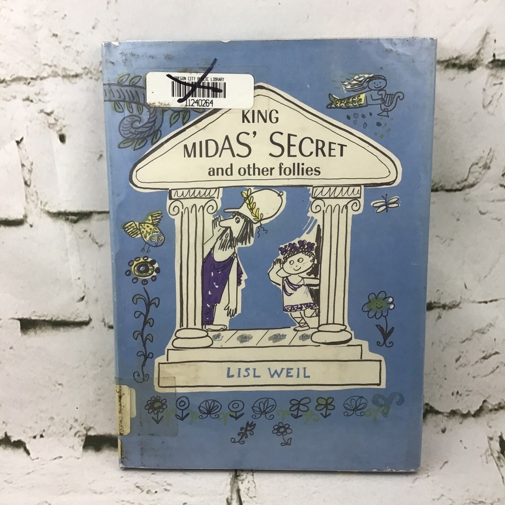 King Midas' Secret and other Follies Lisl‎ Weil Vintage 1969 Rare Hardcover